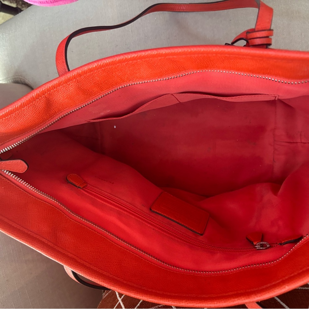 Orange Coach Tote Bag (Vintage / Early 2000’s) - Picture 10 of 11